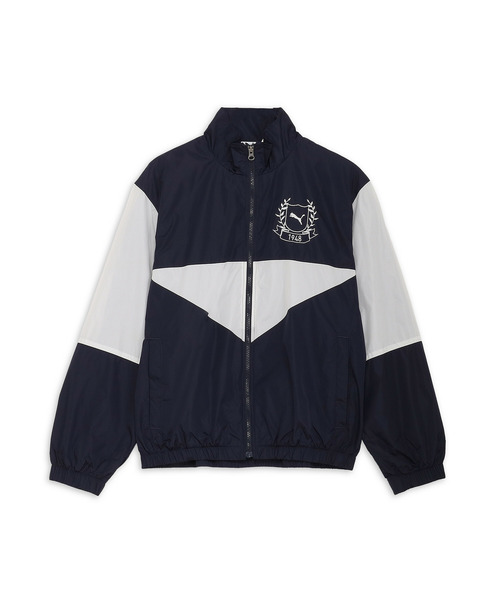 PUMA（プーマ）の「PUMA プーマ メンズ ワードローブ ESS＋ ウーブン ジャケット（ブルゾン・メンズ・ネイビー/ライトグレー・MEDIUM/SMALL/LARGE/X-LARGE/XX-LARGE）」の6枚目の写真