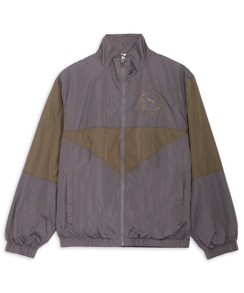 PUMA（プーマ）の「PUMA プーマ メンズ ワードローブ ESS＋ ウーブン ジャケット（ブルゾン・メンズ・ネイビー/ライトグレー・MEDIUM/SMALL/LARGE/X-LARGE/XX-LARGE）」の2枚目の写真