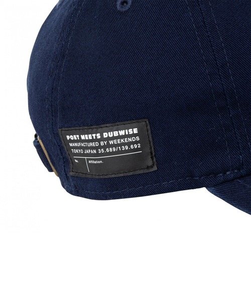 POET MEETS DUBWISE(ポエットミーツダブワイズ)の「【POET MEETS DUBWISE/ポエトミーツダブワイズ】 PMD LOGO Cap(キャップ・メンズ・グリーン系その他/ネイビー・FREE)」の5枚目の写真
