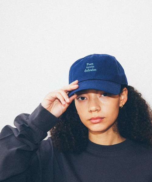 POET MEETS DUBWISE(ポエットミーツダブワイズ)の「【POET MEETS DUBWISE/ポエトミーツダブワイズ】 PMD LOGO Cap(キャップ・メンズ・グリーン系その他/ネイビー・FREE)」の8枚目の写真