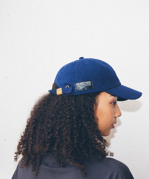 POET MEETS DUBWISE(ポエットミーツダブワイズ)の「【POET MEETS DUBWISE/ポエトミーツダブワイズ】 PMD LOGO Cap(キャップ・メンズ・グリーン系その他/ネイビー・FREE)」の10枚目の写真