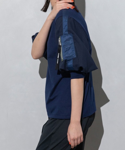 MARECHAL TERRE◆トップス/2/ポリエステル/BLK/ZMT226CT613 MARECHAL TERRE マルシャル・テル ジャージートップス