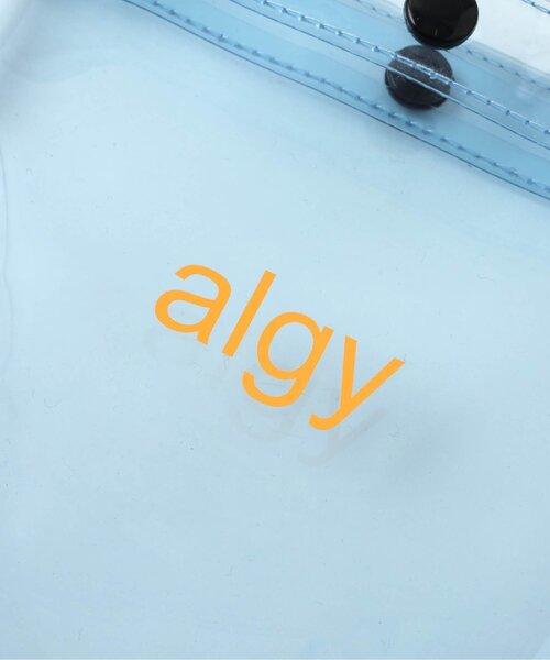 algy（アルジー）の「PVCクリアショルダー（ショルダーバッグ・キッズ・ライム/ブラック/サックスブルー・FREE）」の13枚目の写真