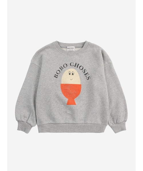 BOBO CHOSES aw21 Soybean トレーナー (4-5y) セール】Morning Egg sweatshirt（スウェット）｜BOBO CHOSES