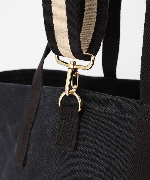 Curensology（カレンソロジー）の「Curensology(カレンソロジー)/＜&RC＞ビッグヘルメットバッグ（トートバッグ・レディース・ブラック/カーキ/ダークブラウン/ネイビー・FREE）」の18枚目の写真