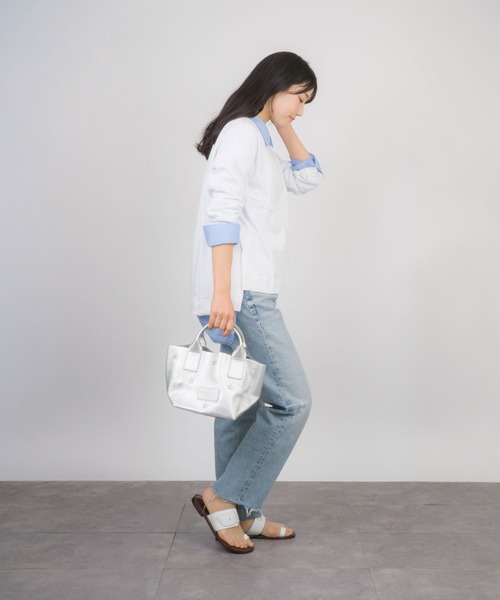 【CORSO ROMA,9/コルソローマ9】レザー サンダル　トングサンダル