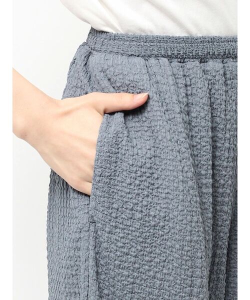 Ungrid(アングリッド)の「【WEB限定】ジャカードラフパンツ(その他パンツ・レディース・ブラック/オフホワイト/ブルー・FREE)」の6枚目の写真