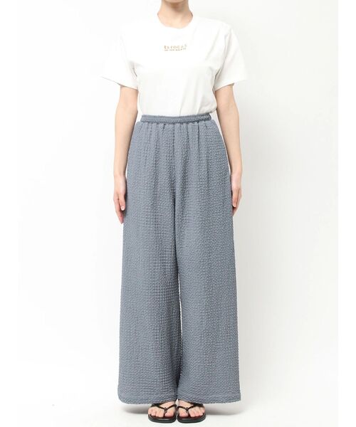 Ungrid(アングリッド)の「【WEB限定】ジャカードラフパンツ(その他パンツ・レディース・ブラック/オフホワイト/ブルー・FREE)」の10枚目の写真