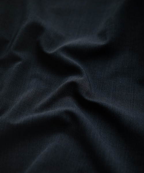 Rocky Monroe(ロッキーモンロー)の「接触冷感 オーバーサイズレギュラーカラーカジュアル半袖シャツ(シャツ/ブラウス・メンズ・オフホワイト/カーキ/ブルーグリーン/ブラック/チャコール/ネイビー・M/L/XL)」の13枚目の写真
