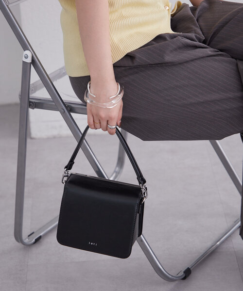 mystic（ミスティック）の「loti がま口ポシェット（ショルダーバッグ・レディース・ブラウン/ブラック・ONE SIZE）」の10枚目の写真