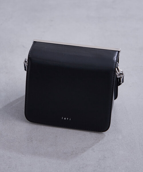 mystic（ミスティック）の「loti がま口ポシェット（ショルダーバッグ・レディース・ブラウン/ブラック・ONE SIZE）」の11枚目の写真