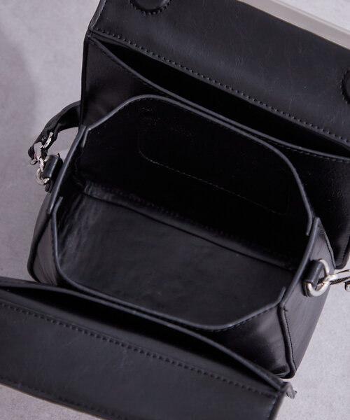 mystic（ミスティック）の「loti がま口ポシェット（ショルダーバッグ・レディース・ブラウン/ブラック・ONE SIZE）」の14枚目の写真