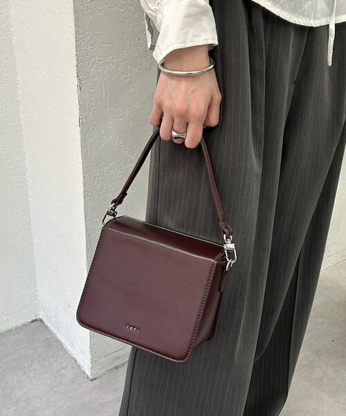 mystic（ミスティック）の「loti がま口ポシェット（ショルダーバッグ・レディース・ブラウン/ブラック・ONE SIZE）」の17枚目の写真