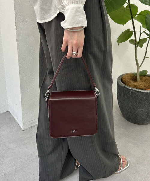 mystic（ミスティック）の「loti がま口ポシェット（ショルダーバッグ・レディース・ブラウン/ブラック・ONE SIZE）」の18枚目の写真