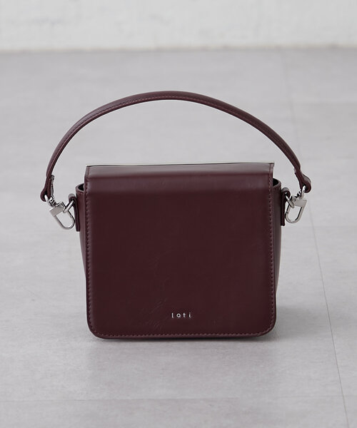 mystic（ミスティック）の「loti がま口ポシェット（ショルダーバッグ・レディース・ブラウン/ブラック・ONE SIZE）」の3枚目の写真