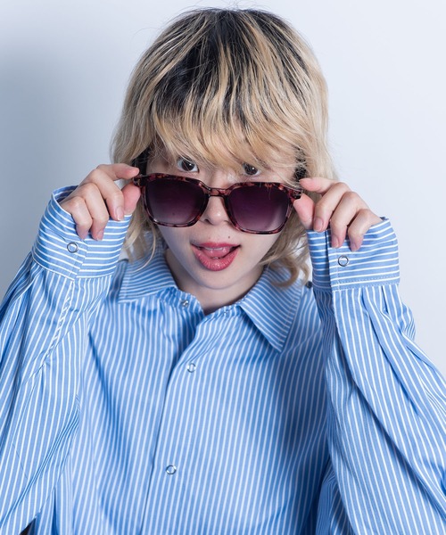 Starting Over（スターティングオーバー）の「classic design sunglasses（サングラス・メンズ・ブラック/ホワイト/クリア/ブラック系その他/ブラウン系その他・FREE）」の18枚目の写真