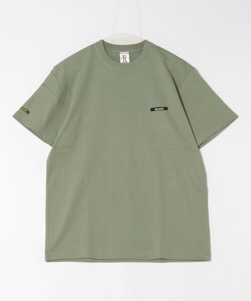 GREEN BOWL（グリーンボウル）の「Romon Organic Cotton T-shirts（Tシャツ/カットソー・メンズ・オフホワイト/オリーブ/ブラック/ネイビー/カーキ系・XL/L/M）」の3枚目の写真
