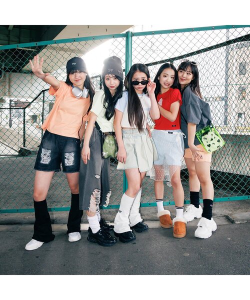 algy(アルジー)の「シアースカート付きキュロット(その他パンツ・キッズ・オフホワイト/ブラック・SMALL/MEDIUM/X-SMALL/XX-SMALL)」の8枚目の写真