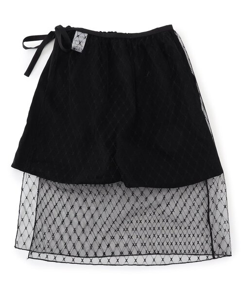 algy(アルジー)の「シアースカート付きキュロット(その他パンツ・キッズ・オフホワイト/ブラック・SMALL/MEDIUM/X-SMALL/XX-SMALL)」の17枚目の写真