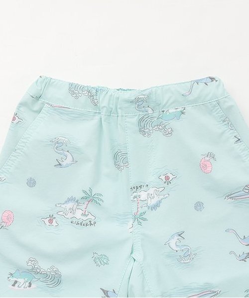 kladskap（クレードスコープ）の「【人気商品再入荷】【直営店で取り扱い無し】総柄5分丈パンツ（その他パンツ・キッズ・イエロー/ブルー/ライトグリーン・130cm/120cm/110cm/100cm/90cm）」の5枚目の写真