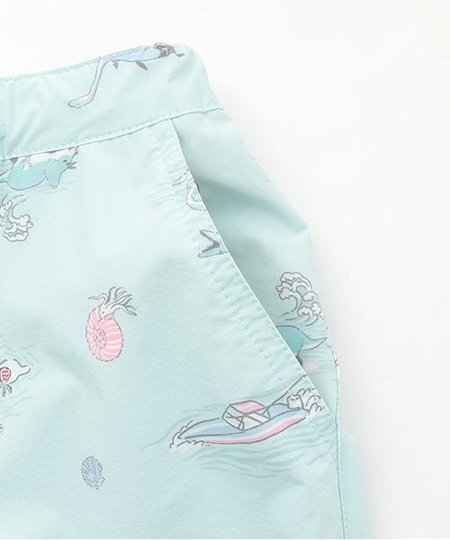 kladskap（クレードスコープ）の「【人気商品再入荷】【直営店で取り扱い無し】総柄5分丈パンツ（その他パンツ・キッズ・イエロー/ブルー/ライトグリーン・130cm/120cm/110cm/100cm/90cm）」の7枚目の写真