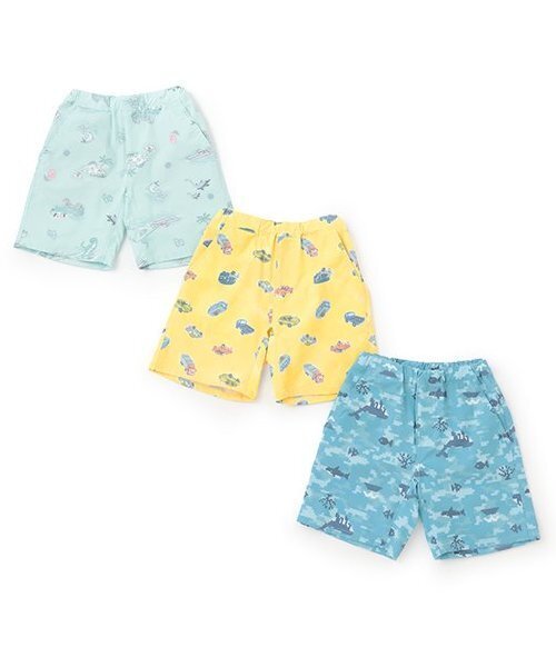 kladskap（クレードスコープ）の「【人気商品再入荷】【直営店で取り扱い無し】総柄5分丈パンツ（その他パンツ・キッズ・イエロー/ブルー/ライトグリーン・130cm/120cm/110cm/100cm/90cm）」の13枚目の写真