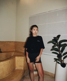 RVCA レディース MINI RVCA UTILITY SS TEE サーフTシャツ 【2025年春夏モデル】/ルーカ水陸両用UVケアドローコード付き半袖ラッシュガード(水着)