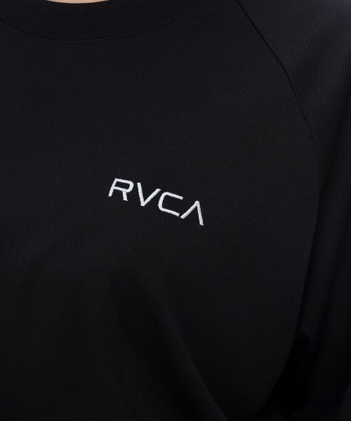 RVCA（ルーカ）の「RVCA レディース MINI RVCA UTILITY SS TEE サーフTシャツ 【2025年春夏モデル】/ルーカ水陸両用UVケアドローコード付き半袖ラッシュガード(水着)（ラッシュガード・レディース・ホワイト/ブラック/ピンク系その他/ブラウン系その他・MEDIUM/SMALL/LARGE）」の16枚目の写真