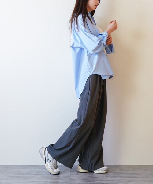 gossip!ロサンゼルス(ゴシップロサンゼルス)の「ウエストギャザー イージーパンツ(その他パンツ・レディース・ブラウン/ブラック/グレー・FREE)」の11枚目の写真