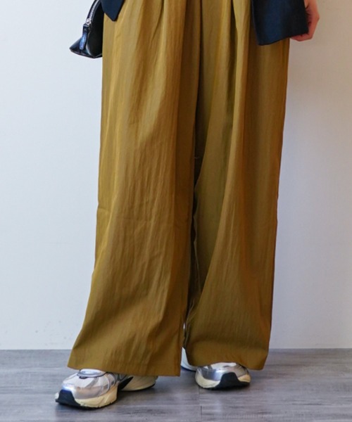 gossip!ロサンゼルス(ゴシップロサンゼルス)の「ウエストギャザー イージーパンツ(その他パンツ・レディース・ブラウン/ブラック/グレー・FREE)」の17枚目の写真