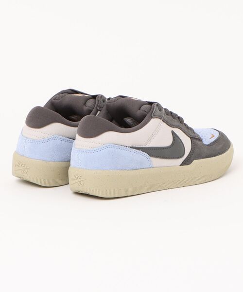 NIKE SB(ナイキエスビー)の「NIKE SB/ナイキエスビー メンズ レディース スニーカー スケシュー SB FORCE 58 フォース DV5477-102(スニーカー・メンズ・グレー×サックスブルー・28.5cm/28.0cm/27.5cm/27.0cm/26.5cm/26.0cm/25.5cm/25.0cm/24.5cm/24.0cm/23.5cm/23.0cm/29.0cm)」の9枚目の写真