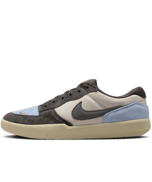 NIKE SB(ナイキエスビー)の「NIKE SB/ナイキエスビー メンズ レディース スニーカー スケシュー SB FORCE 58 フォース DV5477-102(スニーカー・メンズ・グレー×サックスブルー・28.5cm/28.0cm/27.5cm/27.0cm/26.5cm/26.0cm/25.5cm/25.0cm/24.5cm/24.0cm/23.5cm/23.0cm/29.0cm)」の2枚目の写真