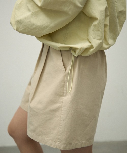 Lutim by u（ルチバイユー）の「Half-zip over-tops / ハーフジップオーバートップス（パーカー・レディース・ホワイト/ネイビー/イエロー・FREE）」の16枚目の写真