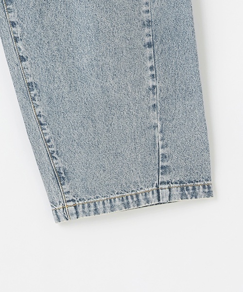 LOVETOXIC（ラブトキシック）の「【LTXC】【接触冷感/ひんやり】バレルレッグライトデニム（デニムパンツ・キッズ・サックスブルー/グレー/ライトグレー/ブルー/ネイビー・L:160cm/M:150cm/S:140cm）」の21枚目の写真