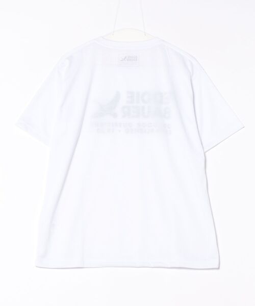 Eddie Bauer(エディーバウアー)の「ポリエステルジャージ プリント Tシャツ(Tシャツ/カットソー・メンズ・ホワイト/ライトイエロー/杢グレー/ミント・L/XXL/XL/M/S)」の5枚目の写真