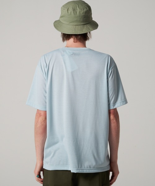 Eddie Bauer(エディーバウアー)の「ポリエステルジャージ プリント Tシャツ(Tシャツ/カットソー・メンズ・ホワイト/ライトイエロー/杢グレー/ミント・L/XXL/XL/M/S)」の8枚目の写真