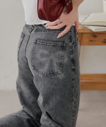 【MARCHES】バックリボンプリントパンツ