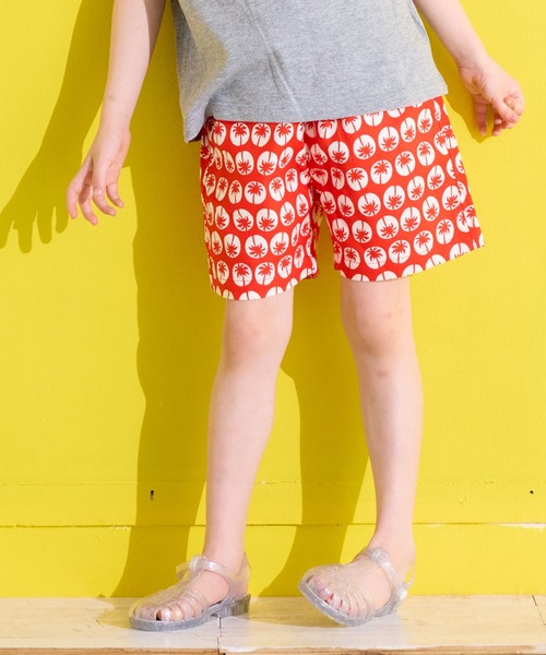 Life Support Products（ライフサポートプロダクツ）の「リラックスパナマショーツ（その他パンツ・キッズ・レッド/ブラウン/オレンジ/イエロー/ターコイズブルー/オフホワイト/ライトブルー/サンドベージュ/キナリ/チャコール・90/100/110/120/130/140/150）」の9枚目の写真