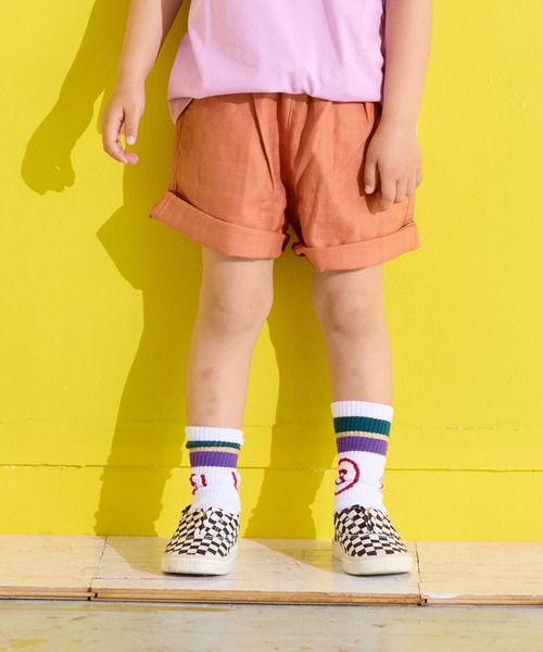 Life Support Products（ライフサポートプロダクツ）の「リラックスパナマショーツ（その他パンツ・キッズ・レッド/ブラウン/オレンジ/イエロー/ターコイズブルー/オフホワイト/ライトブルー/サンドベージュ/キナリ/チャコール・90/100/110/120/130/140/150）」の10枚目の写真