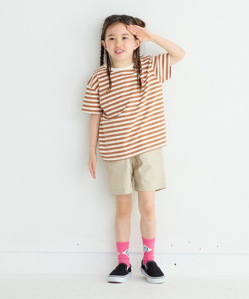 Life Support Products（ライフサポートプロダクツ）の「リラックスパナマショーツ（その他パンツ・キッズ・レッド/ブラウン/オレンジ/イエロー/ターコイズブルー/オフホワイト/ライトブルー/サンドベージュ/キナリ/チャコール・90/100/110/120/130/140/150）」の12枚目の写真