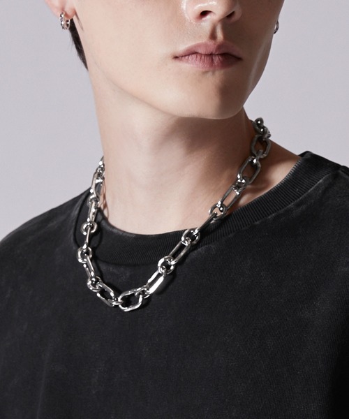 アクセサリー chell CLEL】Chain Brass Necklace/チェーンブラスネックレス(サイズ調節可