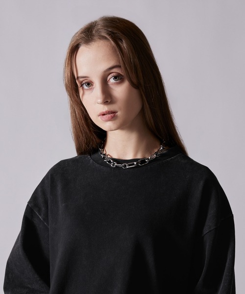 CLEL（クレイル）の「【CLEL】Chain Brass Necklace/チェーンブラスネックレス(サイズ調節可)（ネックレス・メンズ・シルバー系・FREE）」の16枚目の写真