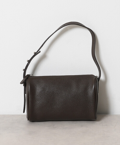 Firsthand（ファーストハンド）の「Firsthand/ファーストハンド レザーワンハンドルバッグ / 2WAYハンドバッグ / 牛革 / 撥水レザー（ハンドバッグ・レディース・ブラウン/ブラック・ONE SIZE）」の6枚目の写真