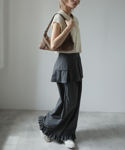 Ulysses（ユリシス）の「2wayスエードスクエアショルダーバッグ（ショルダーバッグ・レディース・ブラウン・F）」の13枚目の写真