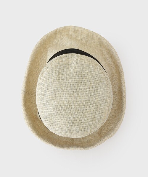 OPAQUE.CLIP(オペークドットクリップ)の「切り替えフクレハット(ハット・レディース・ブラック/ベージュ/ライトベージュ・00)」の6枚目の写真
