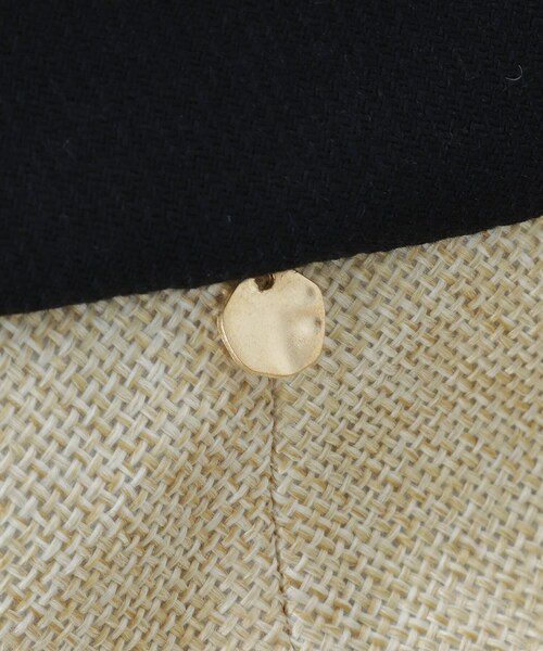 OPAQUE.CLIP(オペークドットクリップ)の「切り替えフクレハット(ハット・レディース・ブラック/ベージュ/ライトベージュ・00)」の11枚目の写真