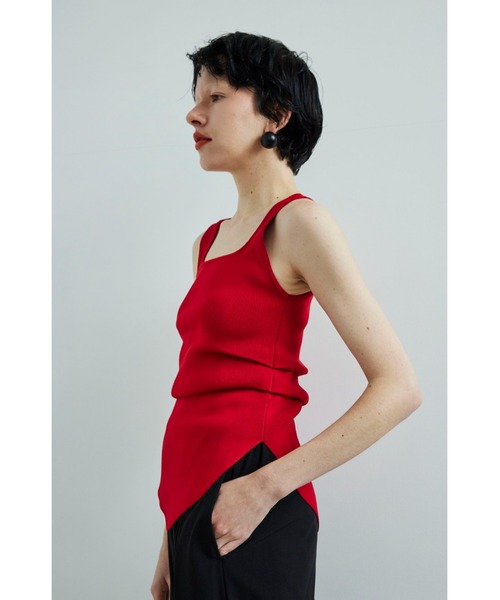 OMMO ONLINE STORE / ASYMME TUCK KT TOP