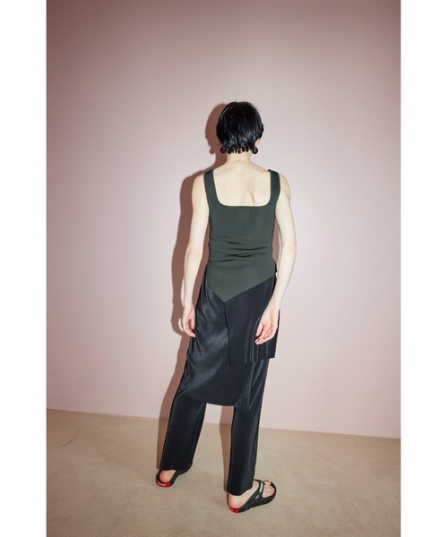 ASYMME TUCK KT TOP（ニット/セーター）｜OMMO（オーエム
