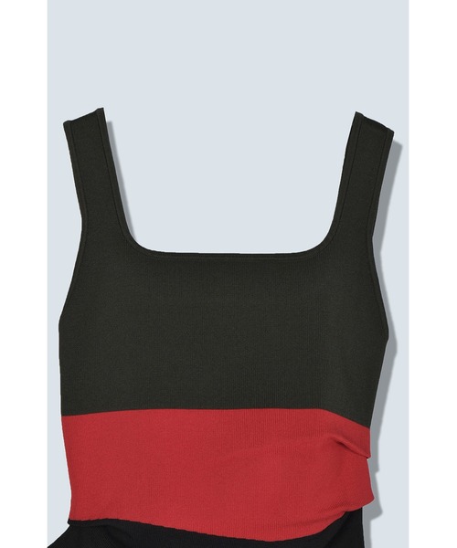 ASYMME TUCK KT TOP（ニット/セーター）｜OMMO（オーエム