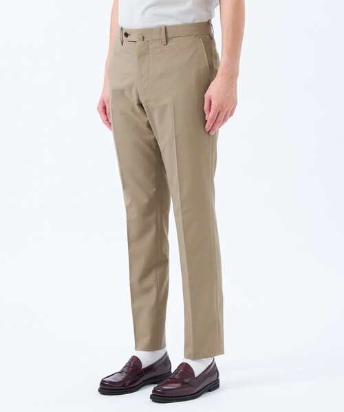MACKINTOSH PHILOSOPHY（ﾏｯｷﾝﾄｯｼｭ ﾌｨﾛｿﾌｨｰ）の「トロッター ウルトラライトトラウザーズ#11 ドットサッカー（その他パンツ・メンズ・ダークネイビー/ベージュ系その他5・40/38/42/36/44）」の6枚目の写真